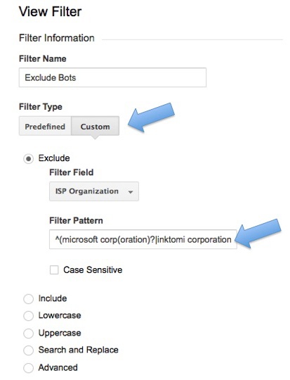 Exclude BOT Traffic in Analytics