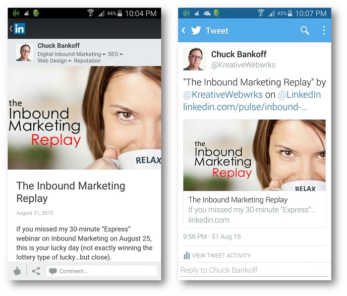 inbound marketing replay