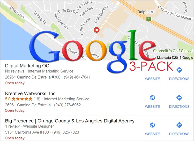 google three pack