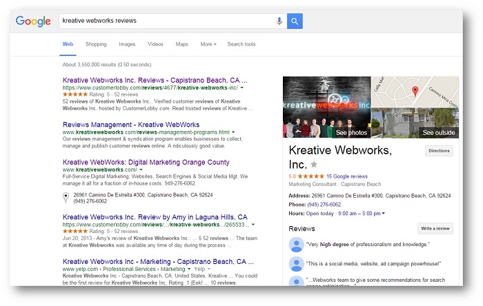 kreative webworks reviews