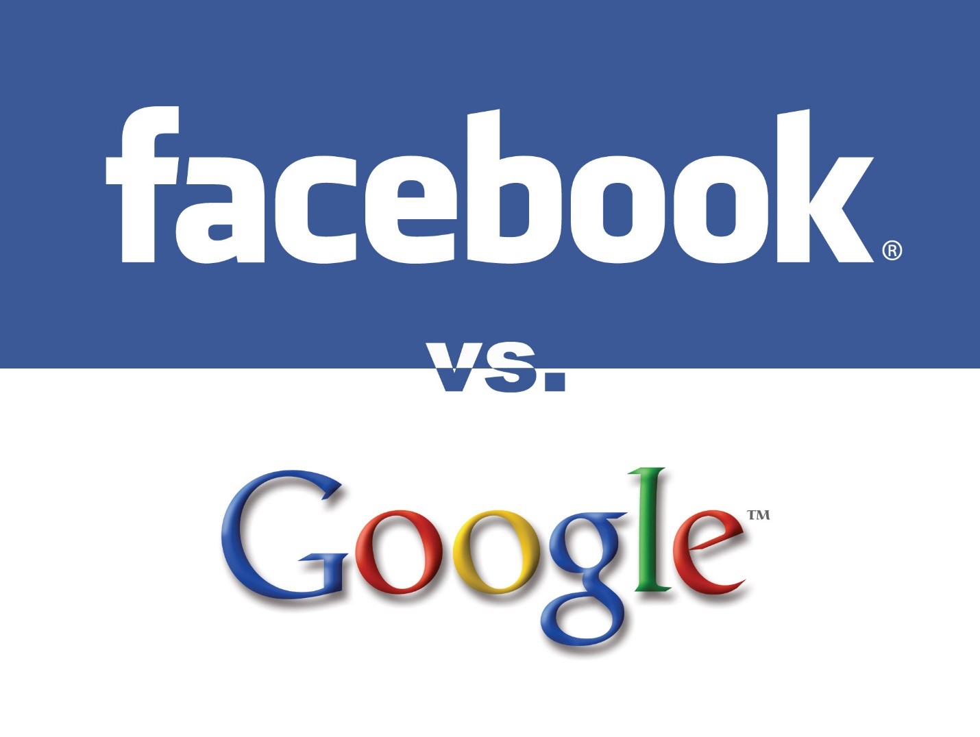 facebook vs google